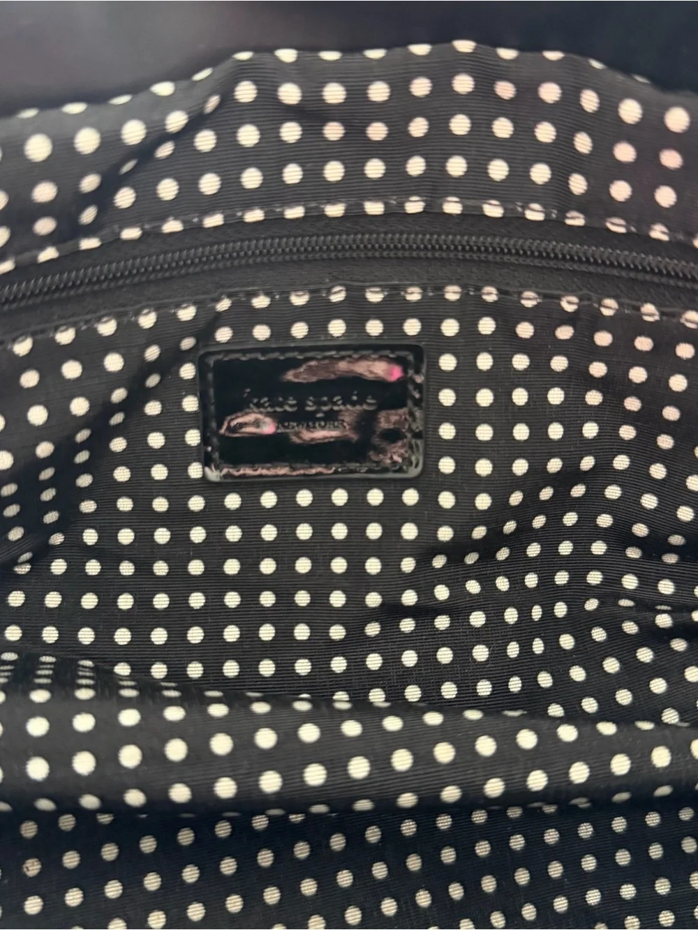 Kate Spade Nylon Quilted Shoulder Bag - Black
